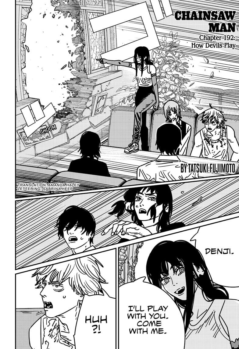 Chainsaw Man Chapter 192 Page 001