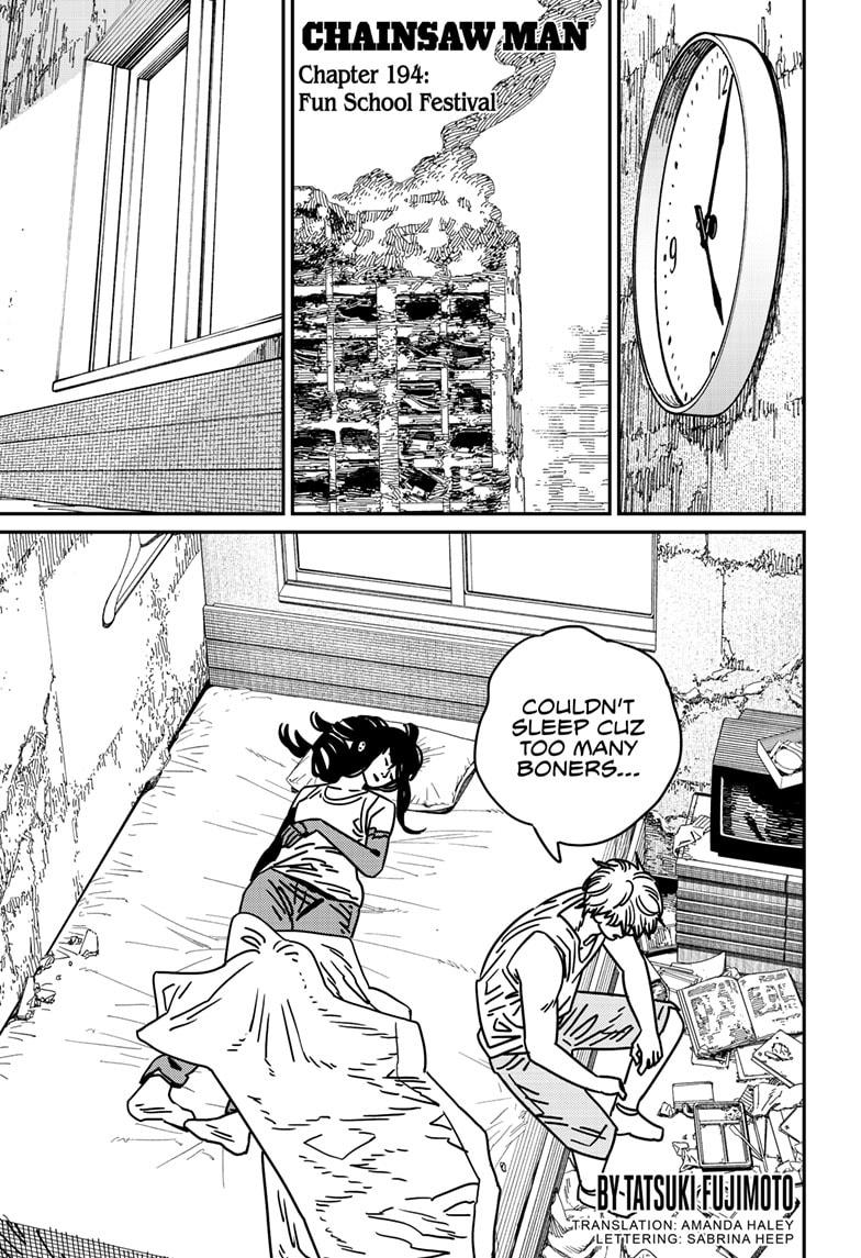 Chainsaw Man Chapter 194 Page 001