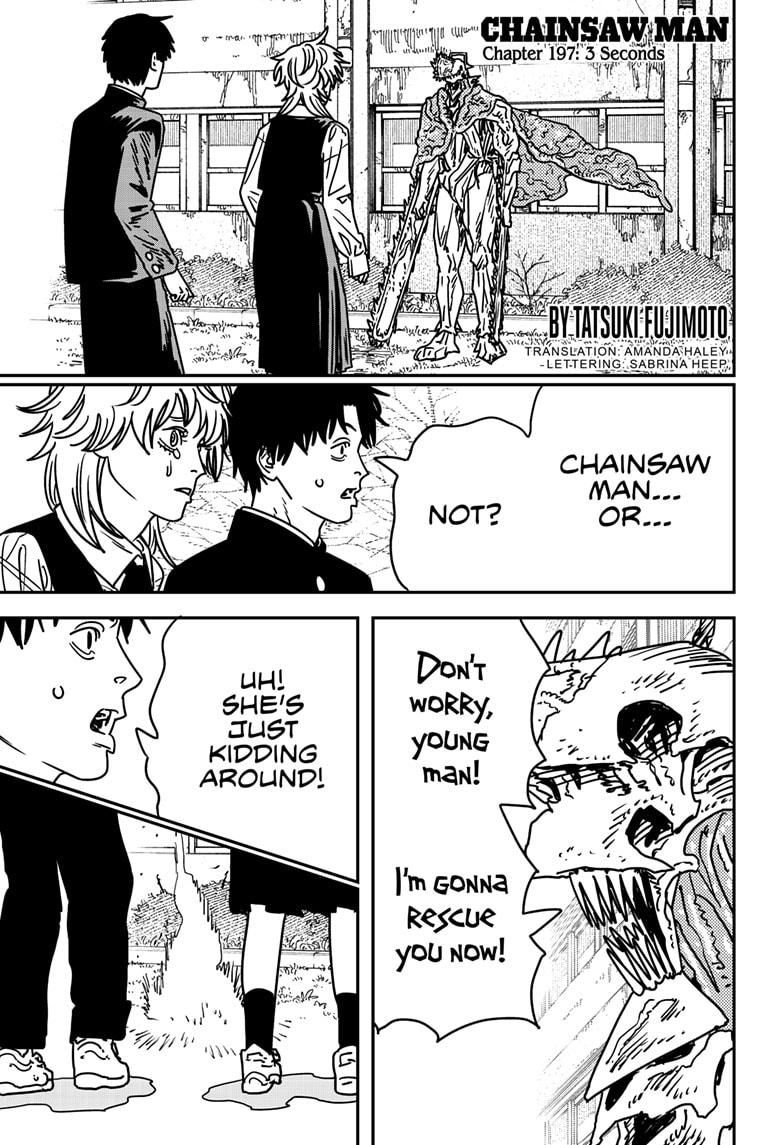 Chainsaw Man Chapter 197 Page 001