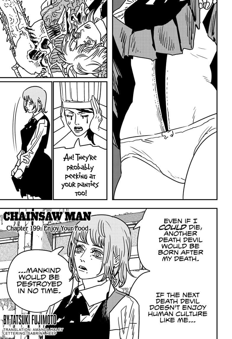 Chainsaw Man Chapter 199 Page 001