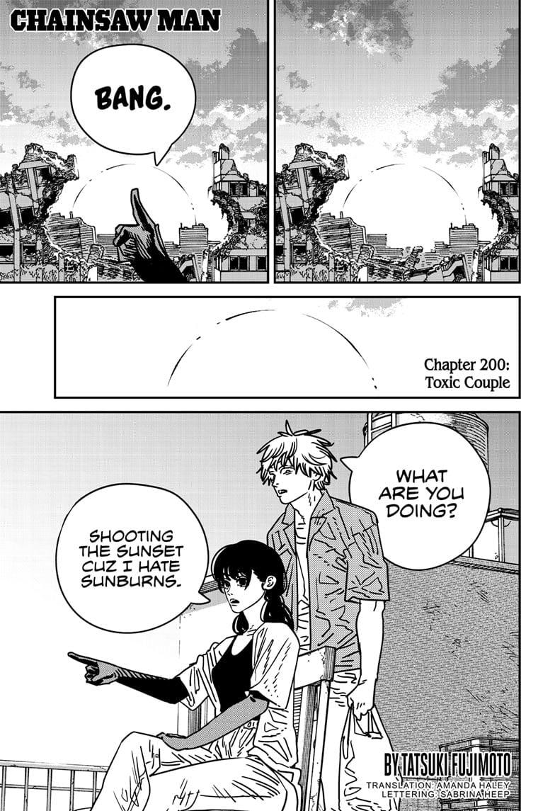 Chainsaw Man Chapter 200 Page 001