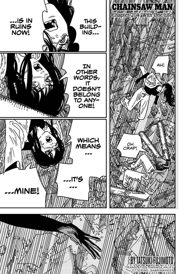Chainsaw Man Chapter 204 Page 001