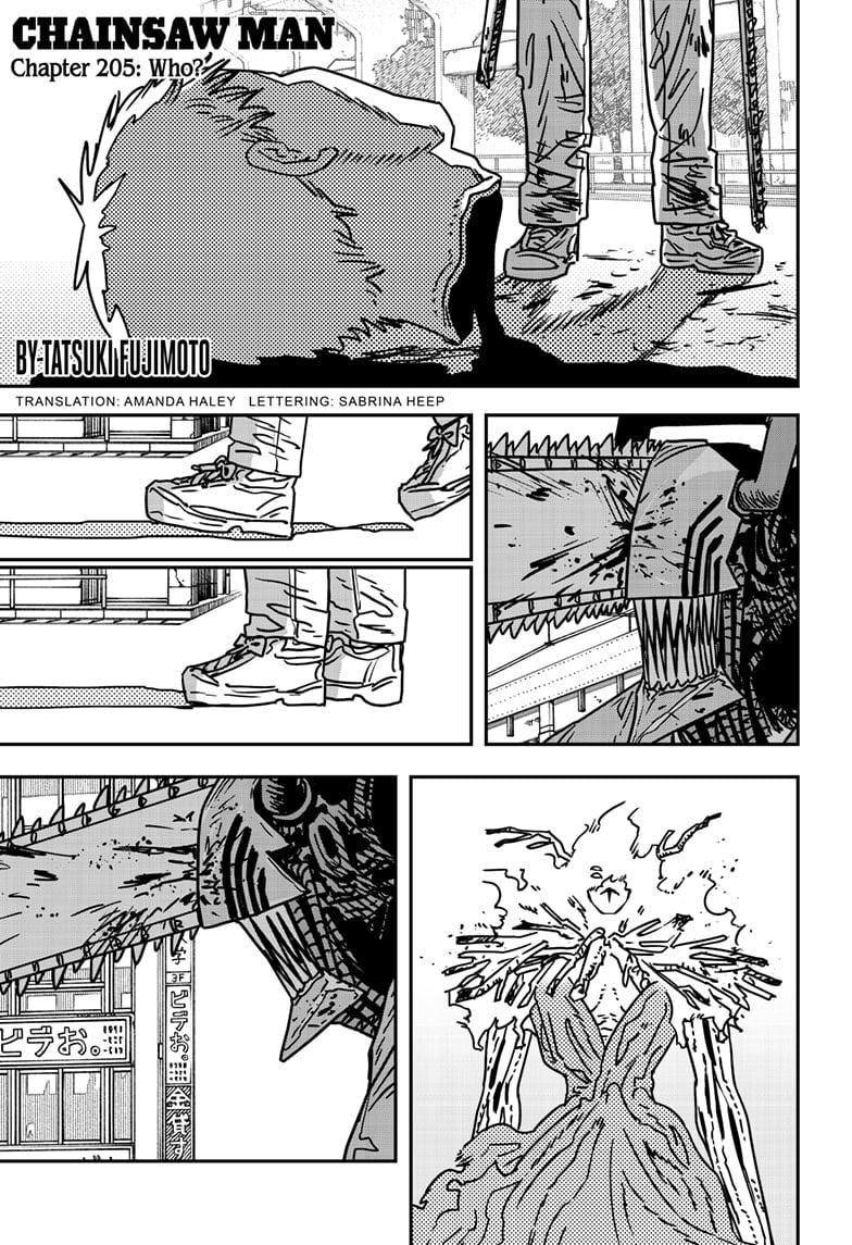 Chainsaw Man Chapter 205 Page 001
