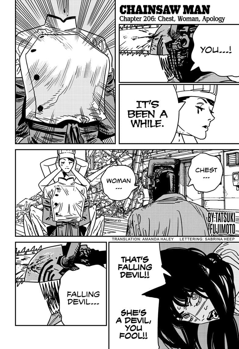 Chainsaw Man Chapter 206 Page 001