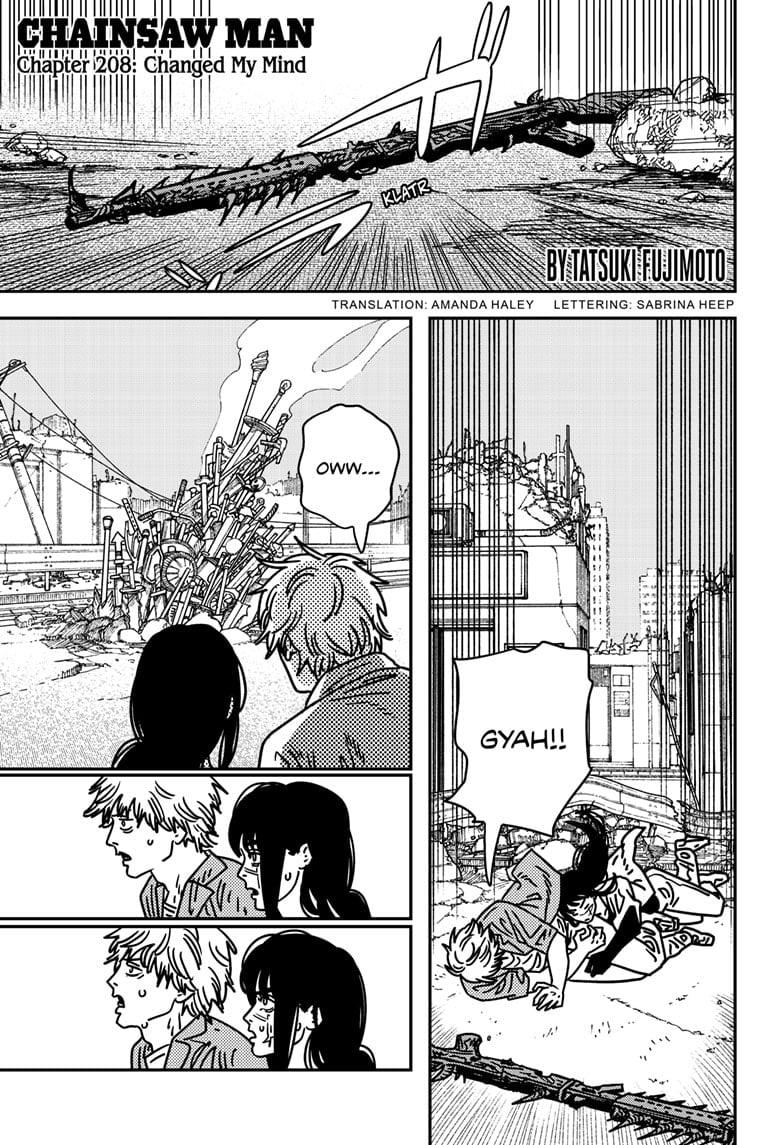 Chainsaw Man Chapter 208 Page 001