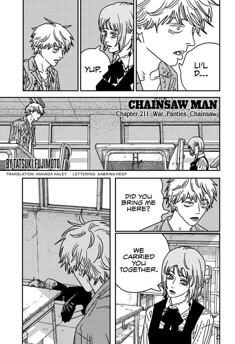 Chainsaw Man Chapter 211 Page 001