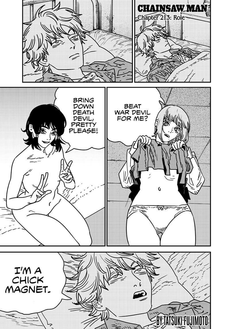Chainsaw Man Chapter 213 Page 001